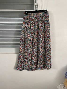 The Loft Maxi Flower Skirt